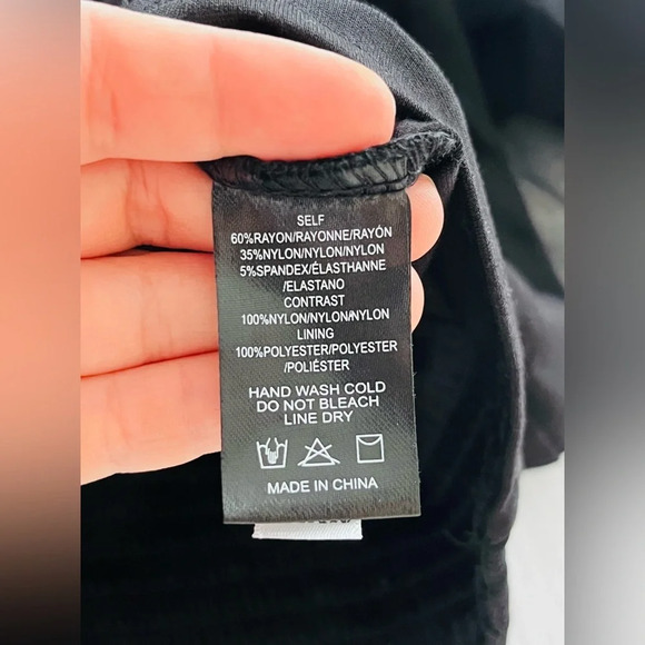 Anthropologie Sunday in Brooklyn One-Shoulder Top in Black XL NWOT $78 - Picture 8 of 11